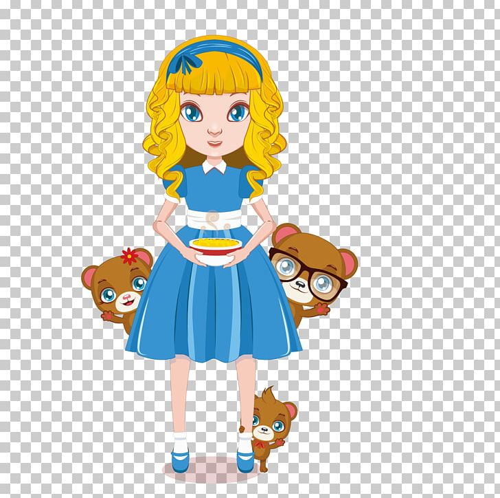 Goldilocks And The Three Bears Euclidean Illustration PNG, Clipart.