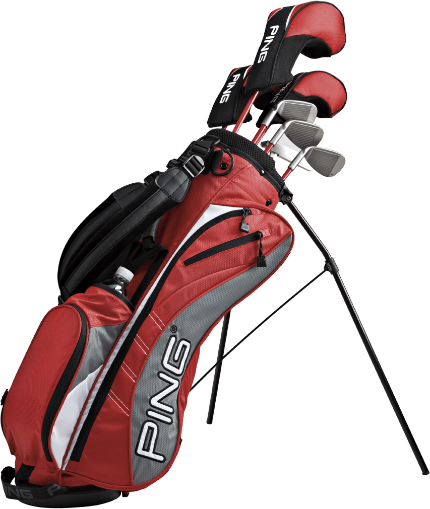 Ping Golf Bag transparent PNG.