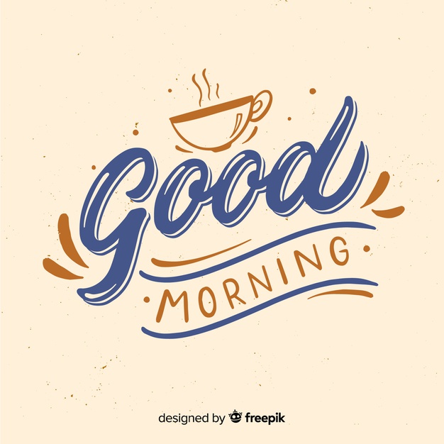 Good Morning Vectors, Photos and PSD files.