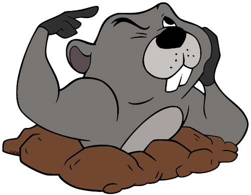 Disney's Gopher Clip Art.