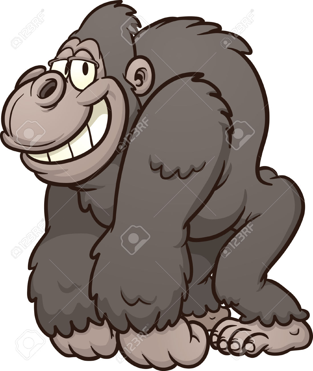 18,842 Gorilla Stock Vector Illustration And Royalty Free Gorilla.