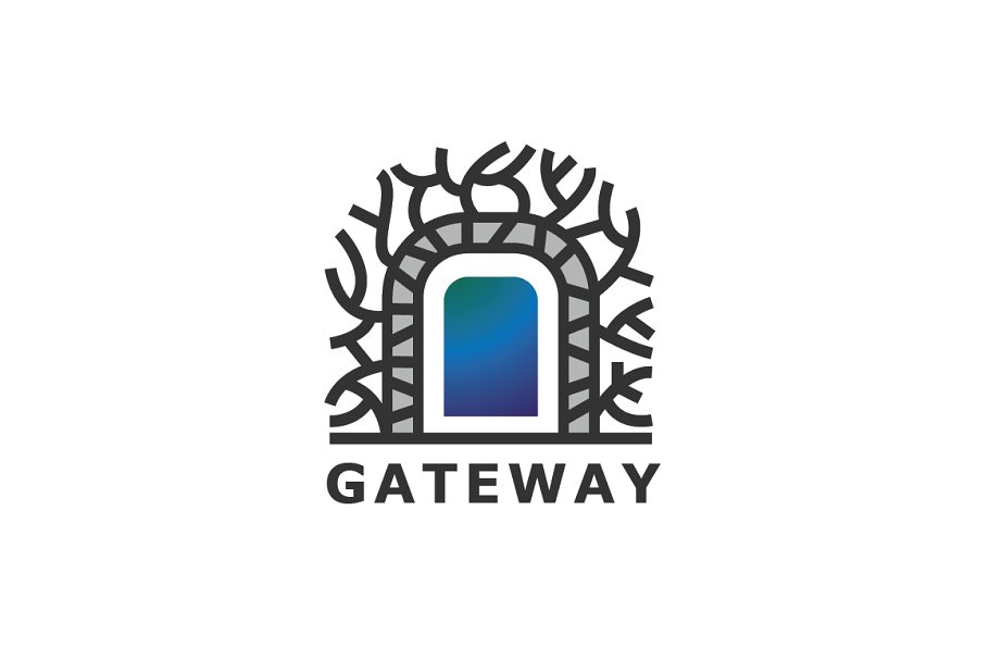 Tree Gateway Logo Template.