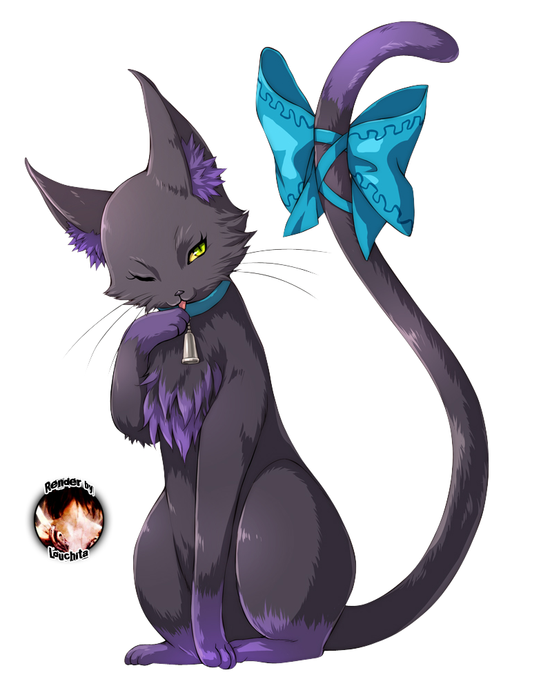 Gato anime png 4 » PNG Image.