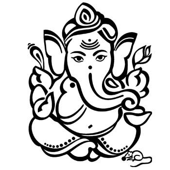 Ganesha Line Drawing At GetDrawings.