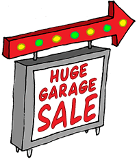 Free Garage Sale Images & Yard Sale Clipart.