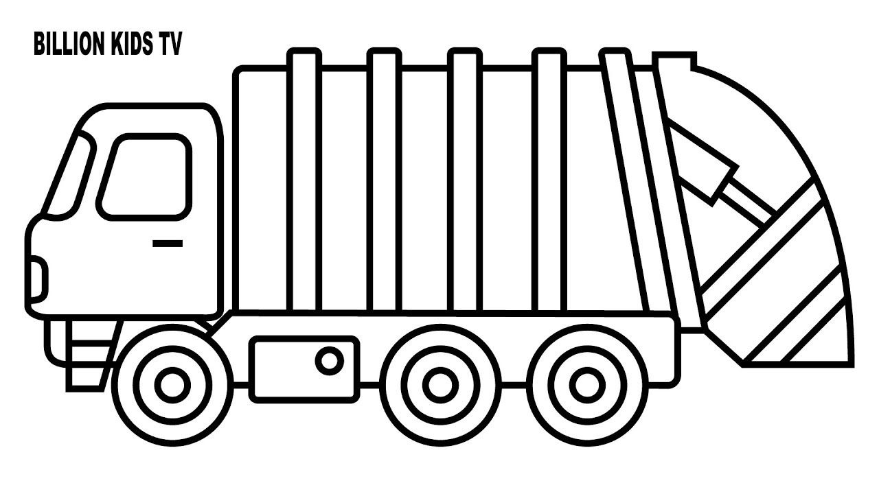 garbage truck clipart.