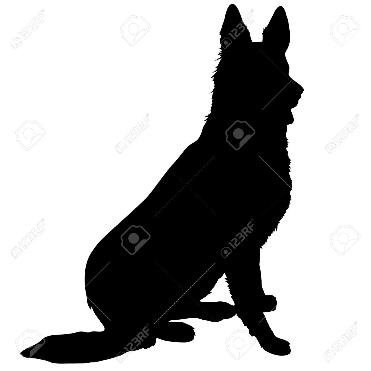 2,352 German Shepherd Stock Illustrations, Cliparts And Royalty.