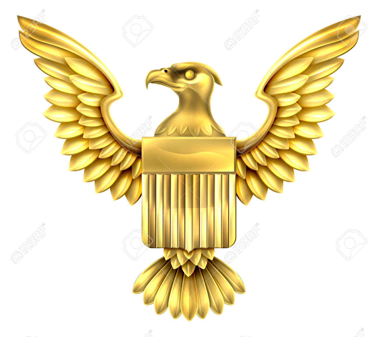 Eagle cross flag clipart.