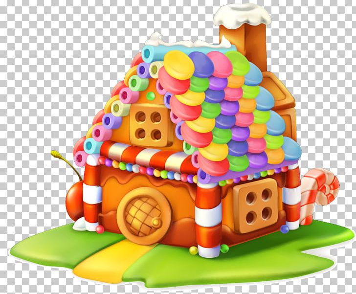 Gingerbread House Cupcake Sweetness Candy PNG, Clipart.