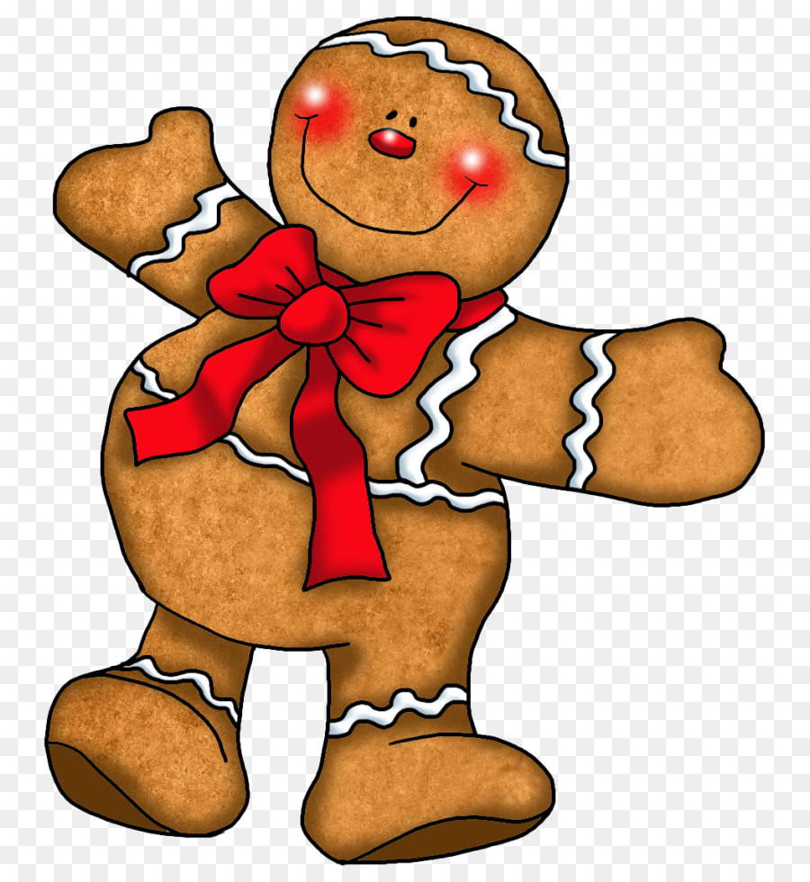 Christmas Gingerbread Man clipart.