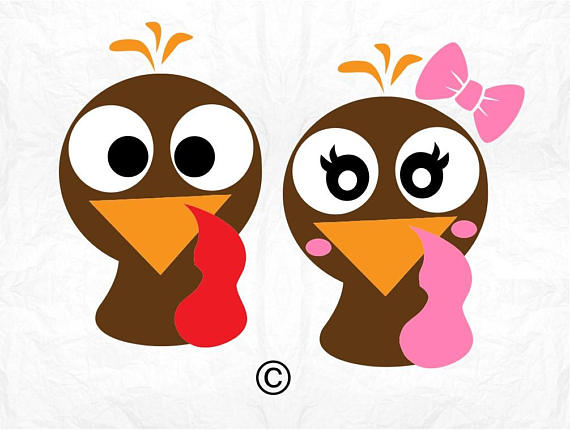 Girl Turkey Clipart.