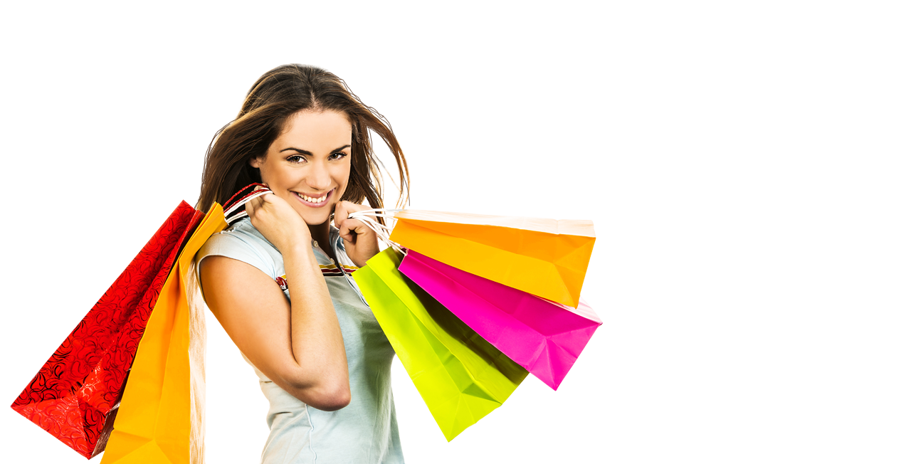 Girl With Shopping Bags PNG Transparent Girl With Shopping Bags.PNG.