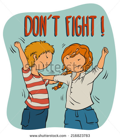 Two Girls Fighting Stock Vectors, Images & Vector Art.