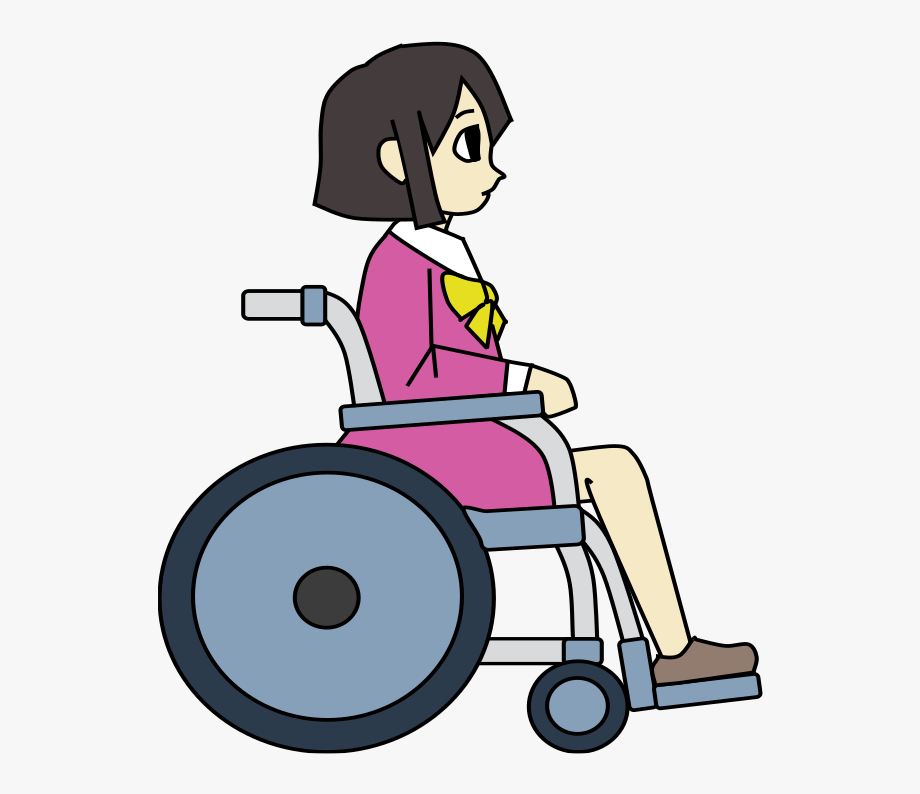 Wheelchair Girl Colour.