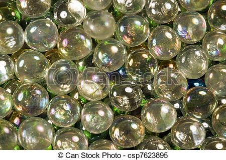 Glass Beads Clipart.