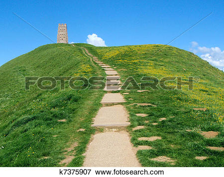 Picture of Glastonbury Tor k7375907.