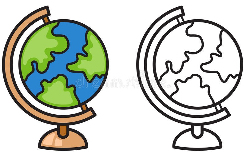 Globe Black And White Clipart 1 16 Globe Clipart Black And White.