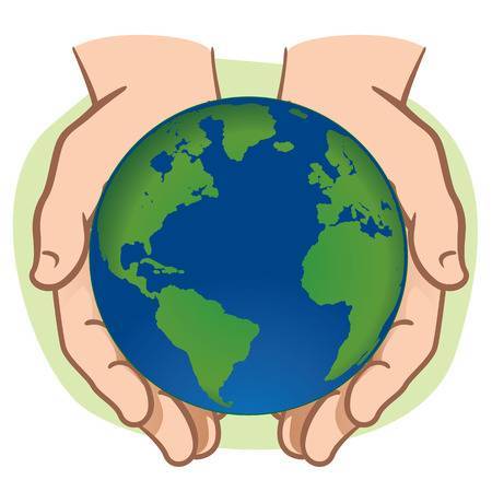 Hands holding globe clipart 2 » Clipart Portal.