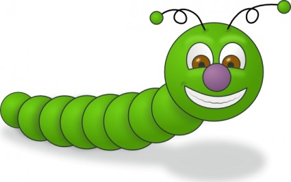 Glow Worm Clipart.