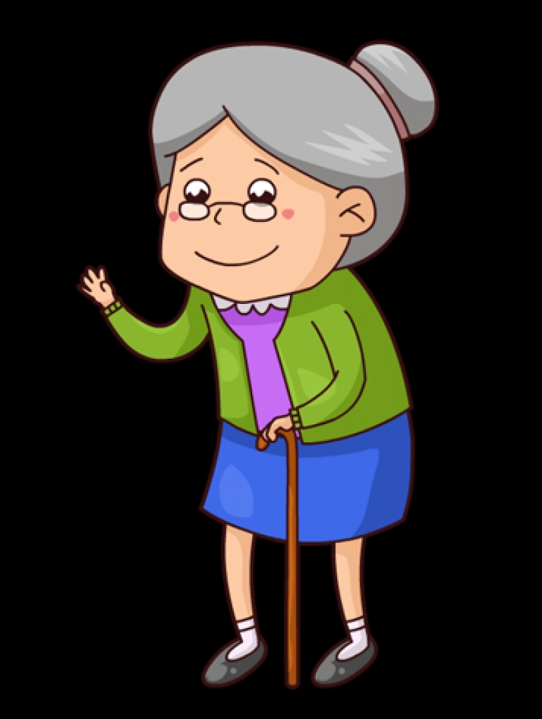 Grandmother clipart.