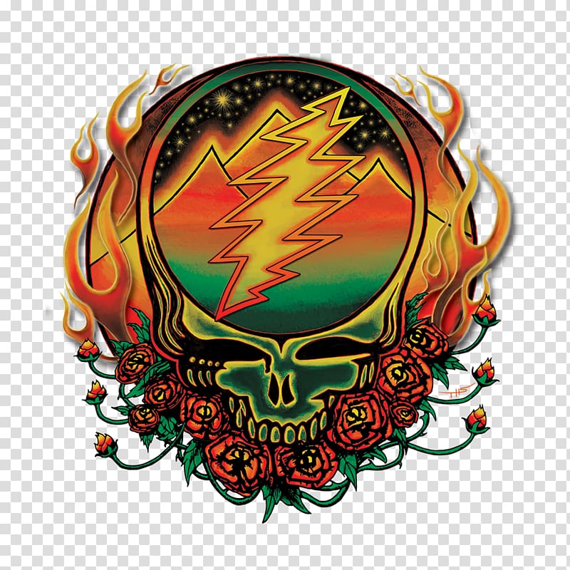 Winterland Ballroom Grateful Dead Steal Your Face Deadhead Decal.