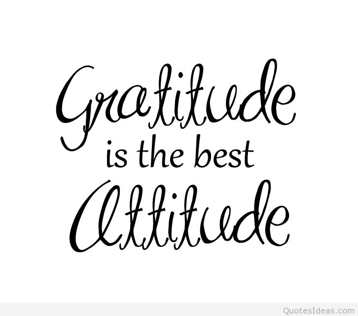 Gratitude Clip Art with Attitude.