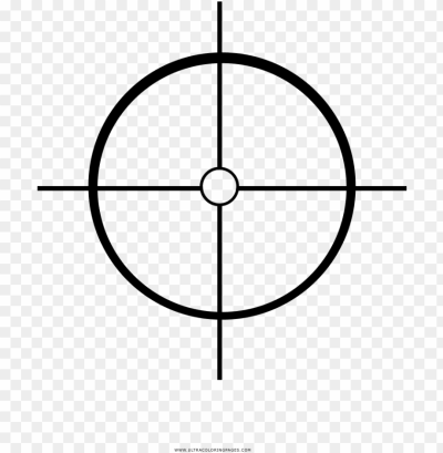 Green crosshair PNG image with transparent background.