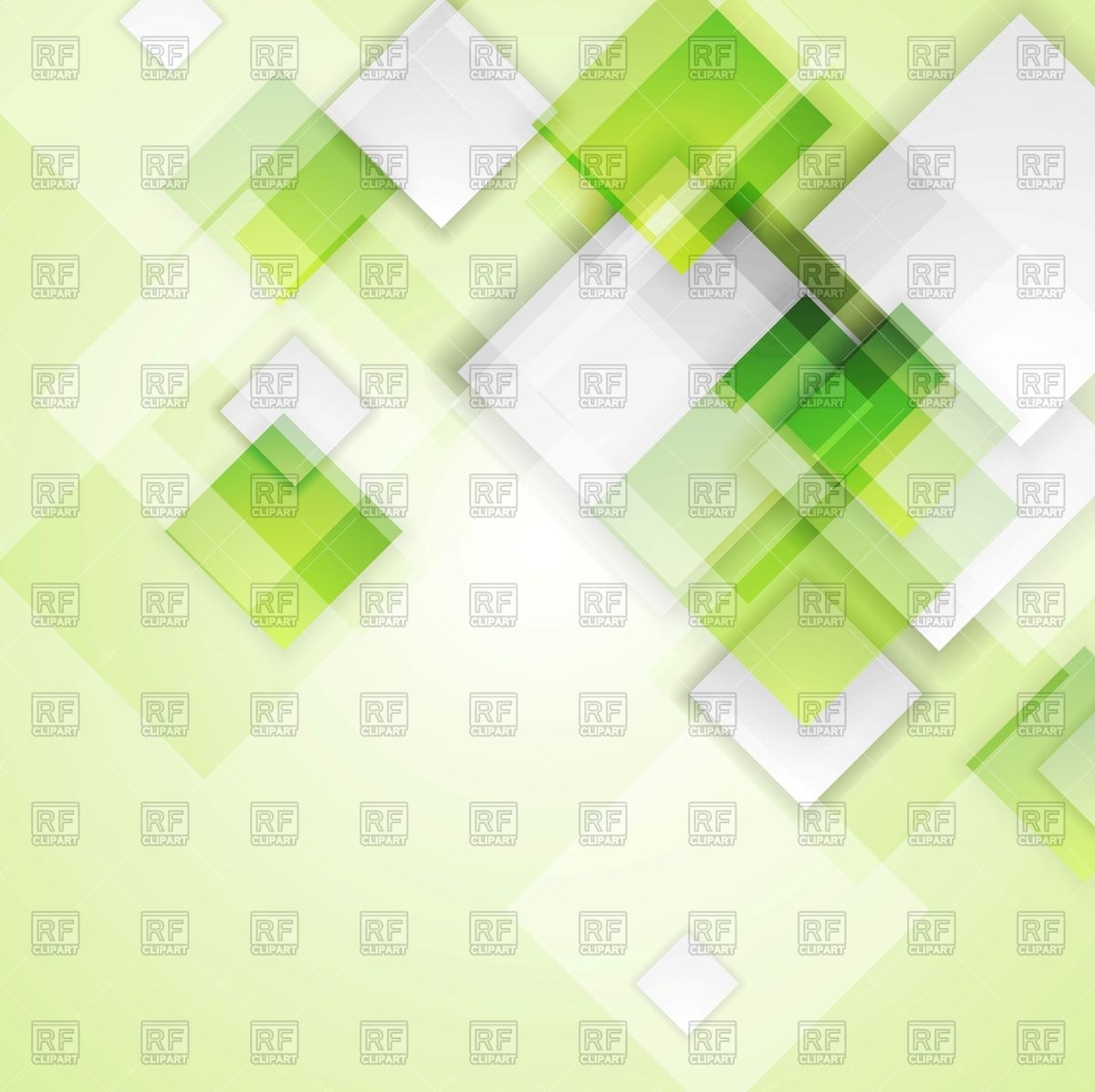 Light green abstract background with squares Vector Image #92154.