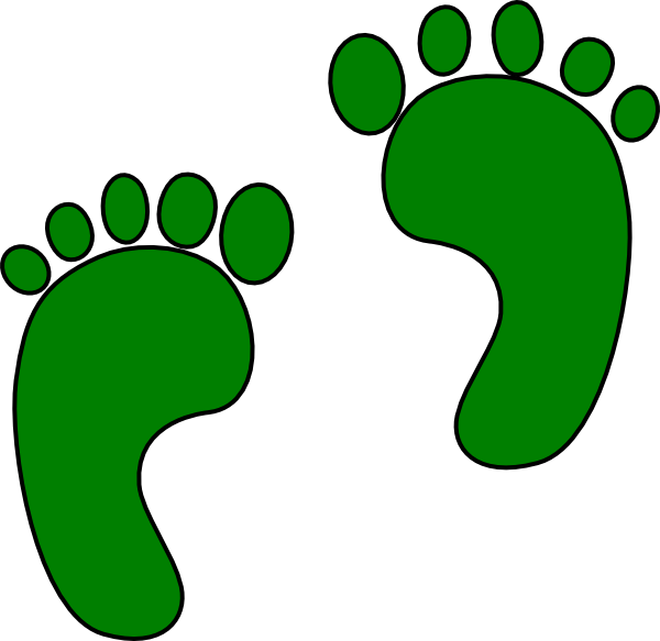 Footprints Clip Art at Clker.com.