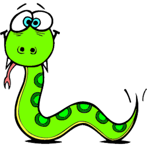 Green Snake Clip Art.