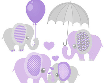 Purple Baby Rattle Clip Art.