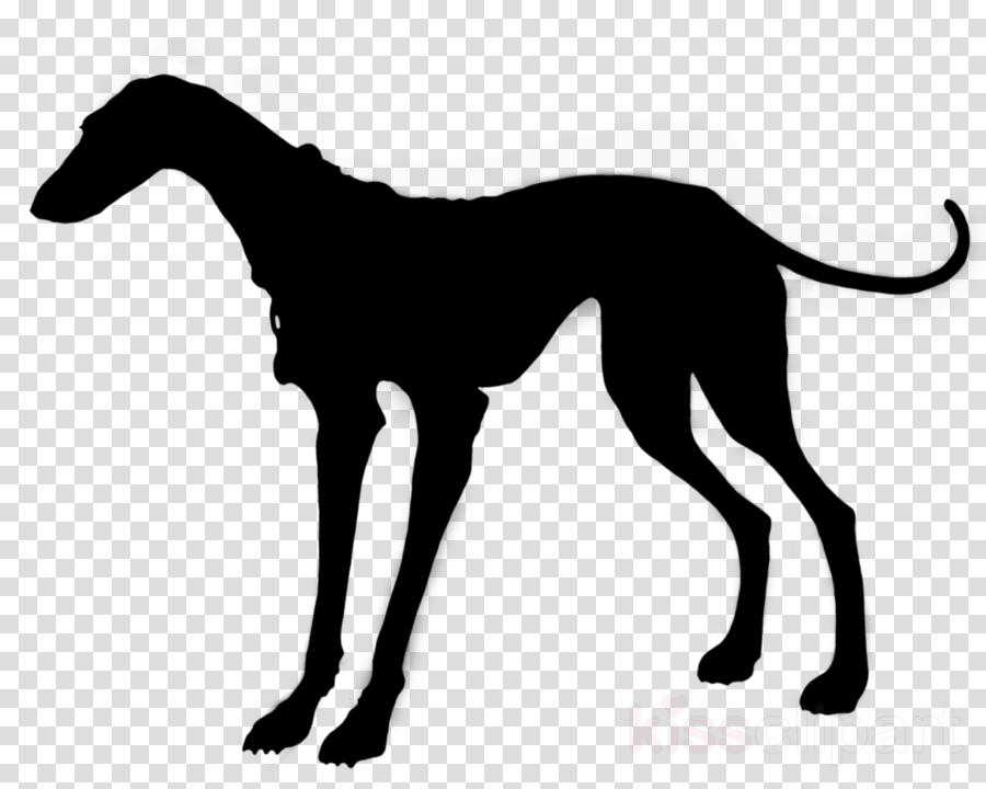 Dog Silhouette clipart.