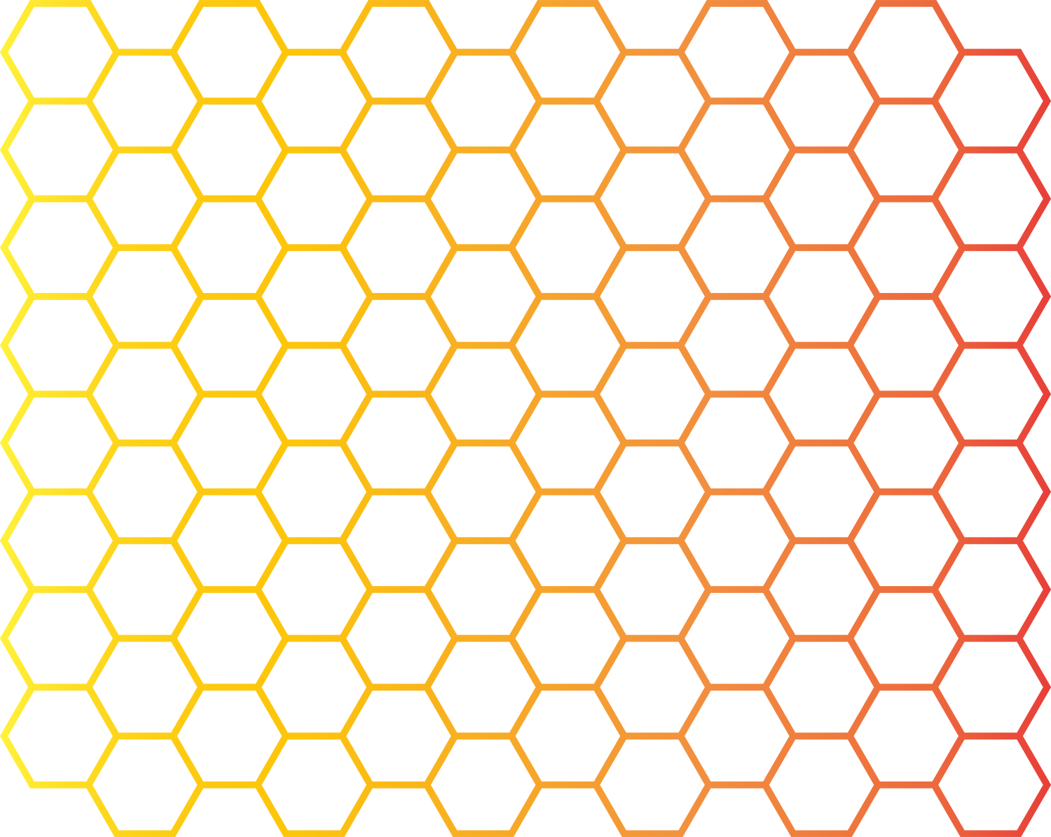 Hexagon Honeycomb Euclidean vector Hexadecimal Pattern.