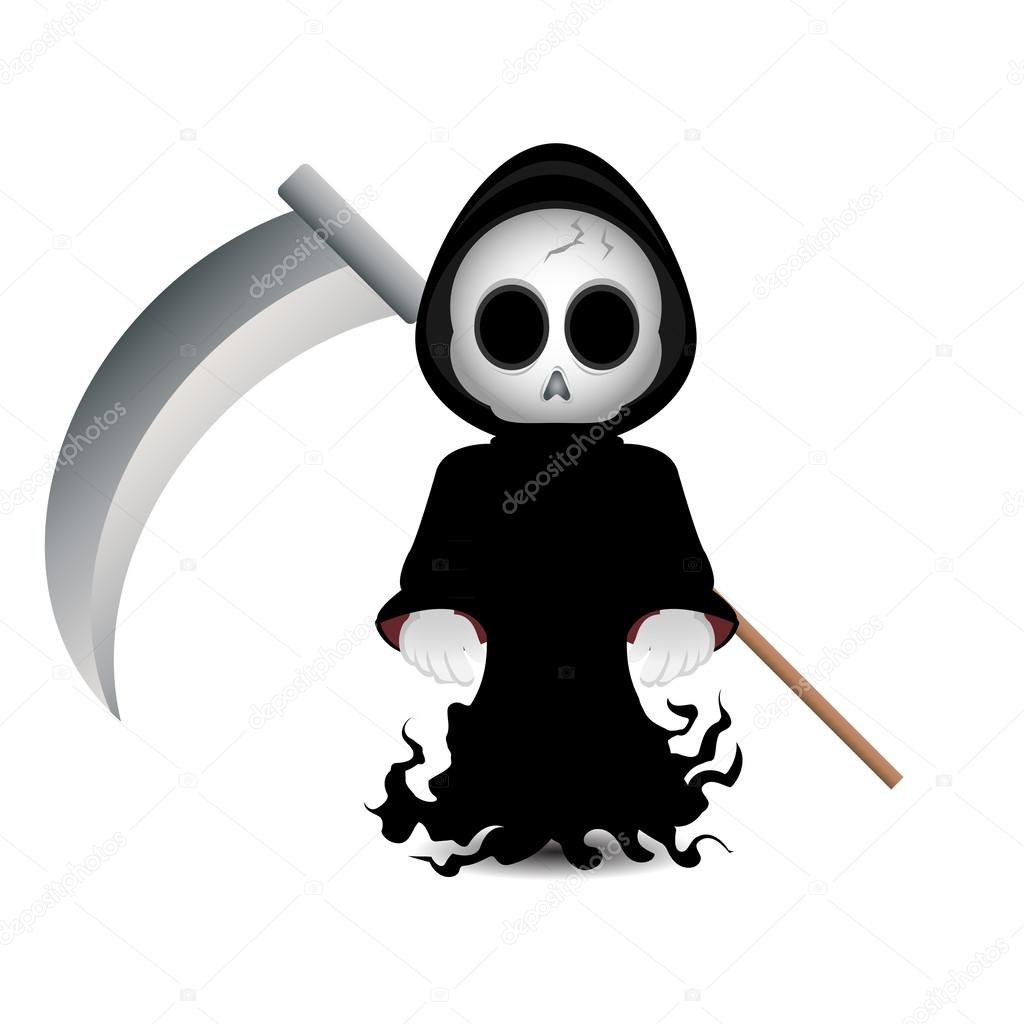 Grim reaper clip art — Stock Photo © kozzi2 #13525652.