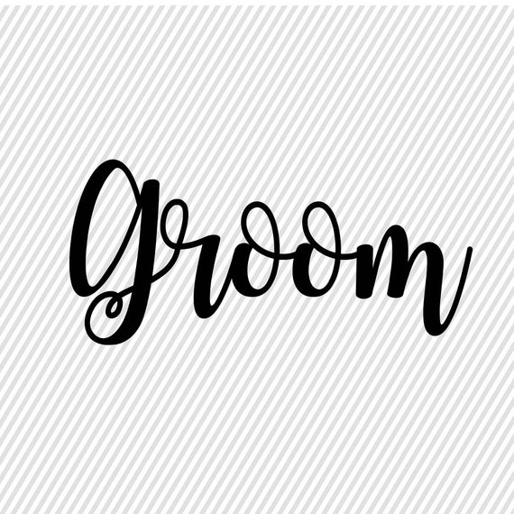 Groom SVG.