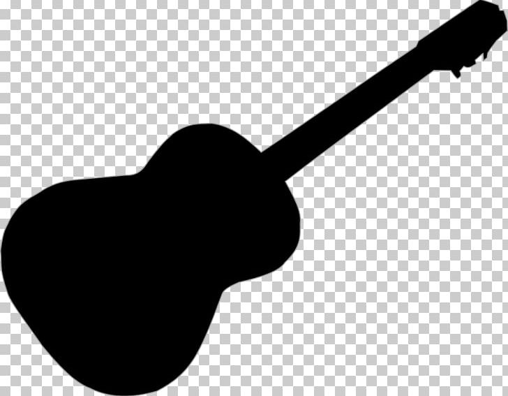 Electric Guitar Silhouette Music PNG, Clipart, Acoustic Guitar.