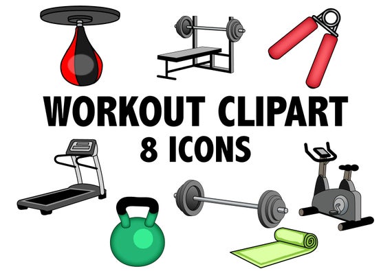 WORKOUT CLIPART.