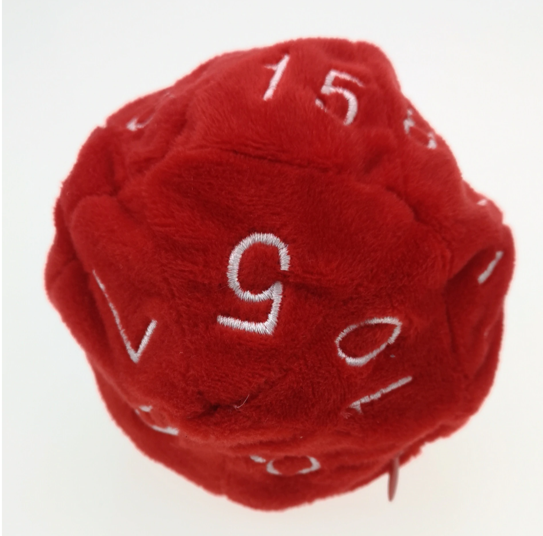 Plush D20 Dice Bag.