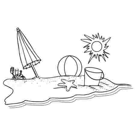 Best Cliparts: Free Santa On The Beach Clipart Black&white.