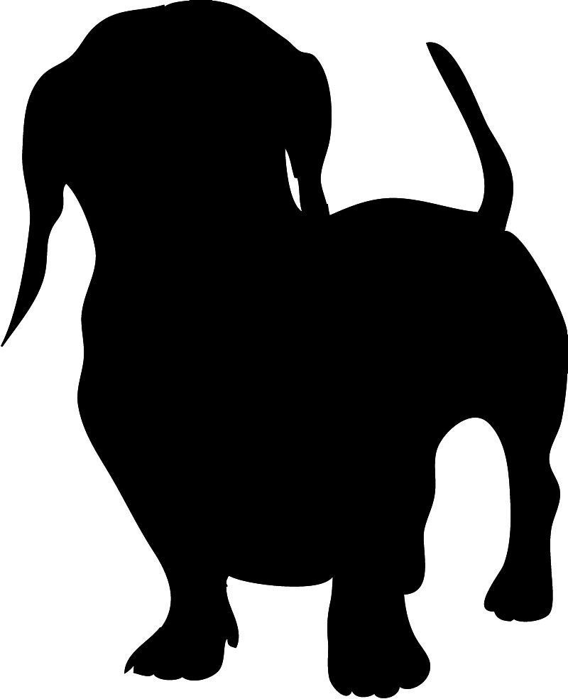 Free #dachshund Clipart.