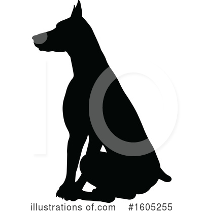 Doberman Pinscher Clipart #1071180.