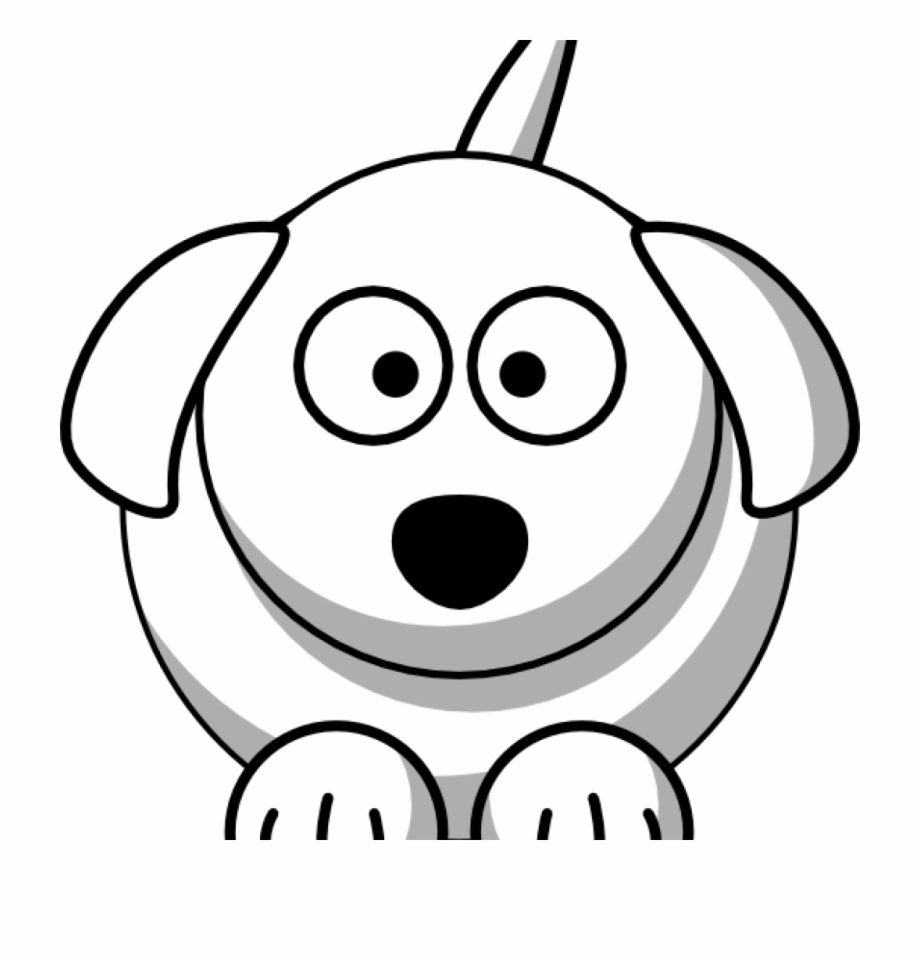 Clip Black And White Corgi Clipart Face.