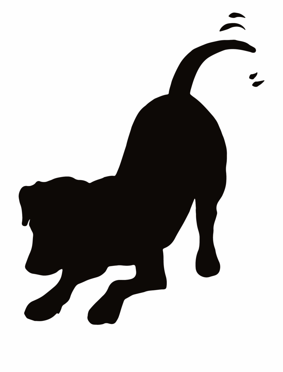 Dog Clip Art, Spiritual Meditation, Silhouette Clip.