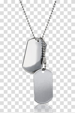 Dog tag Chain Soldier, Dog transparent background PNG clipart.