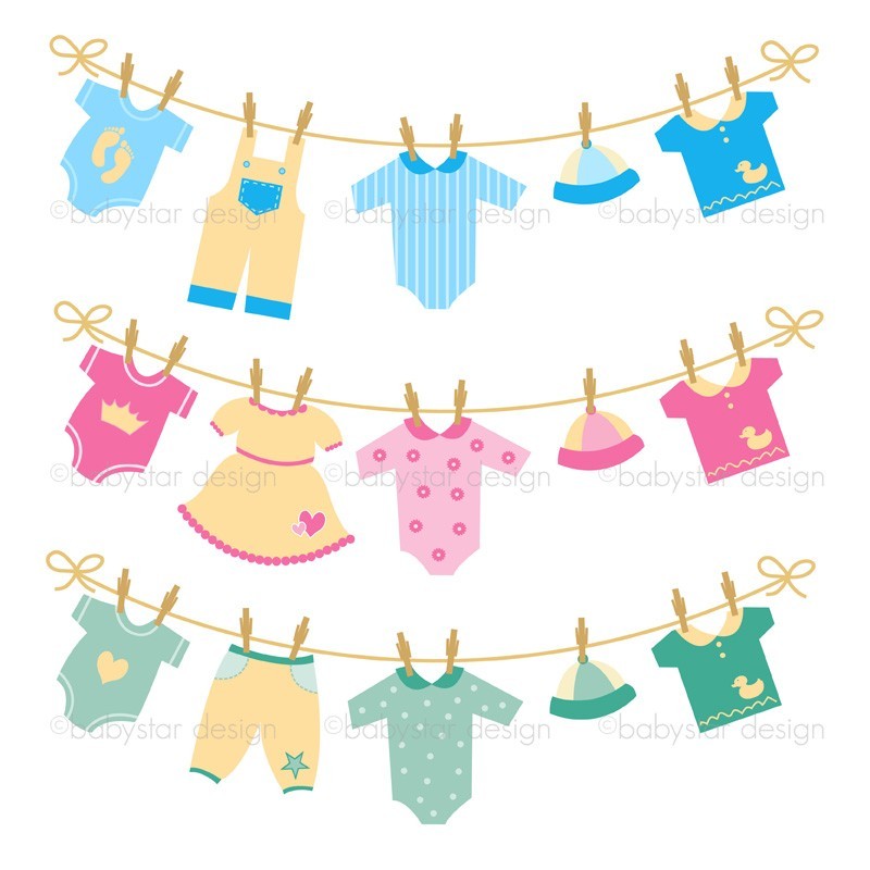 Doll Clothes Clipart.