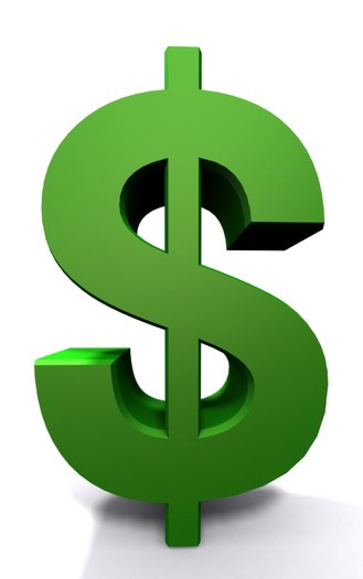 Green Dollar Sign Clipart.