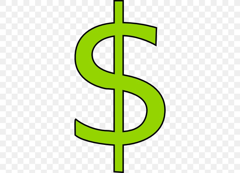 Dollar Sign Money Currency Symbol Clip Art, PNG, 312x591px.