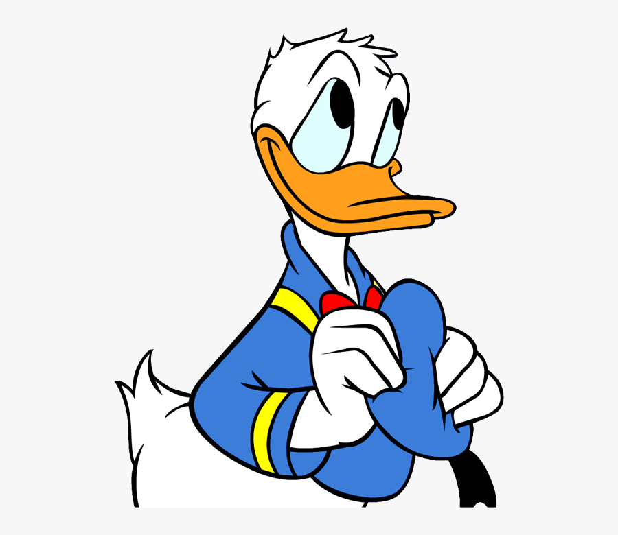 Donald Duck Clipart Sad.