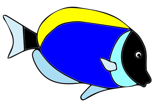 Dory fish clipart.