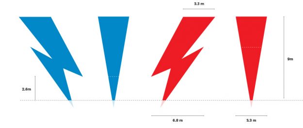 Bowie fans are funding a huge lightning bolt memorial in Brixton.